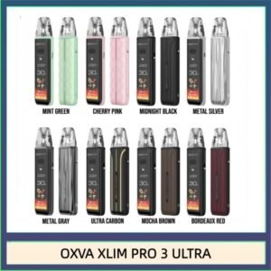 OXVA XLIM PRO 3 ULTRA 奧創小蠻牛觸屏螢幕電子煙主機空倉
